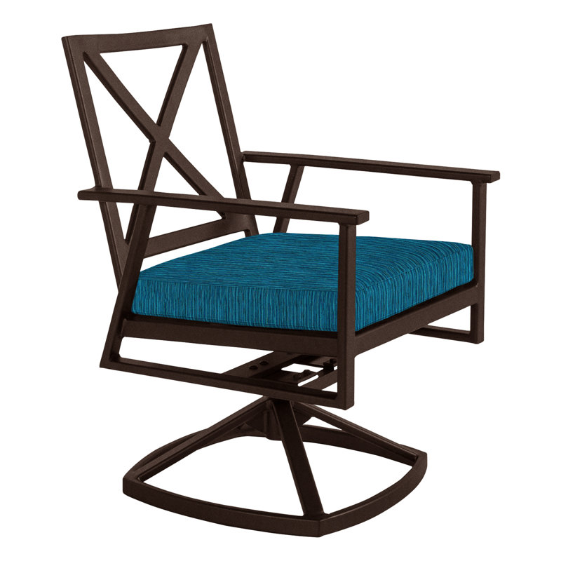 Marin Outdoor Rocker Chair, Copper Creek, Flagship Stone Sunbrella®