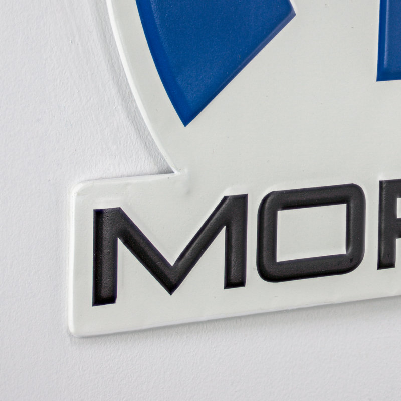 Enseigne murale décorative en métal Trinx Mopar - 16 po x 16,25 po x 0,25 po