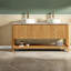 Meubles-lavabos modernes de 152 cm (incluant le meuble et le lavabo) avec rangement