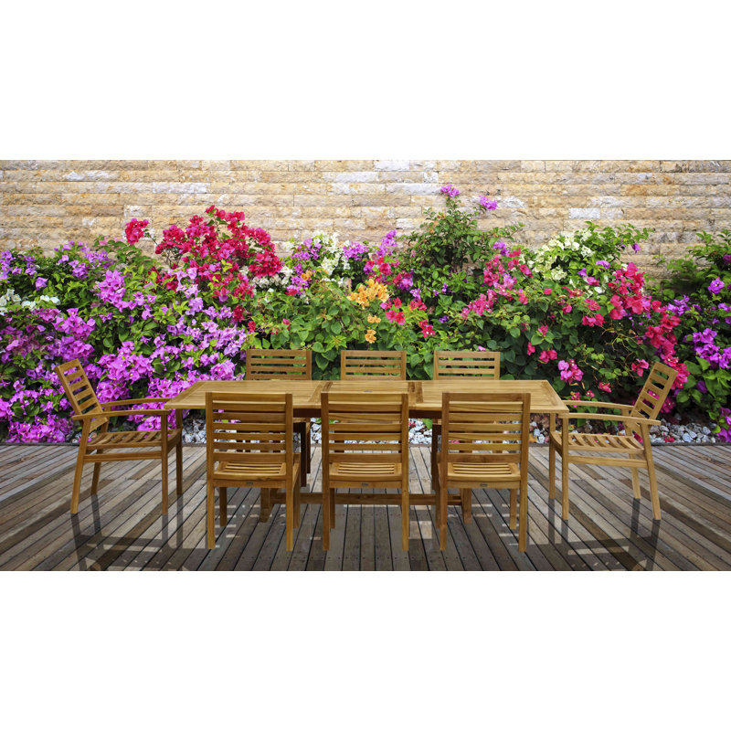 Celise Outdoor Teak Dining Table