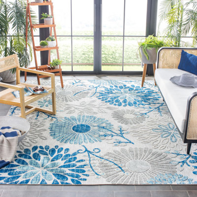Kellems Performance Floral Indoor/Outdoor Area Rug