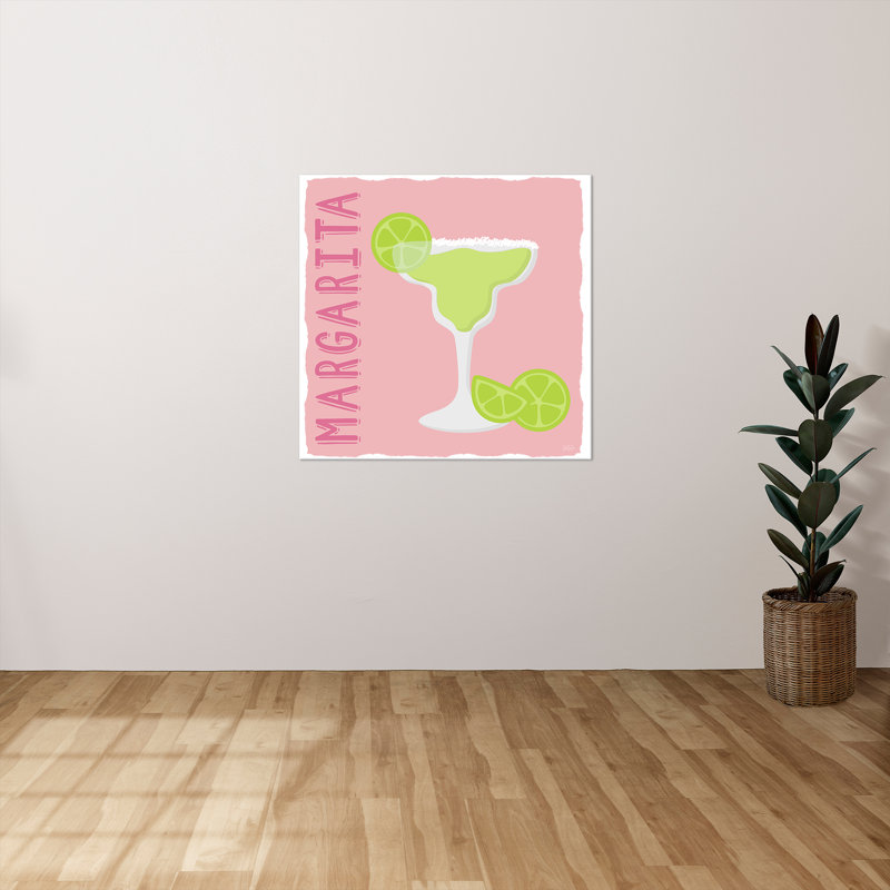 "Pop Margarita" par Natalie Carpentieri, reproduction sur toile, H 24 po x l 24 po x P 1,5 po
