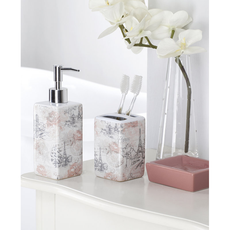 Ensemble d'accessoires de salle de bain 17 pièces Paris