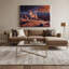 «Southwestern Animals», art mural sur toile mauve 15-635356698