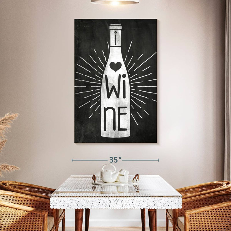 Tergel Love Wine, H 51 po x l 34 po