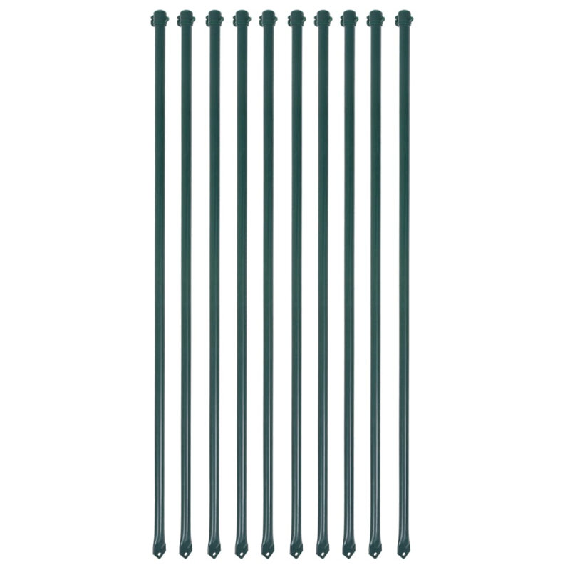 Salcedo Green Metal Line Post, 39.4" H