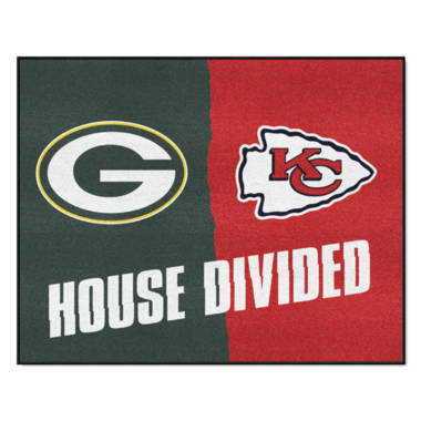 Dallas Cowboys Green Bay Packers House Divided Area Rug Mat – Sharmikes