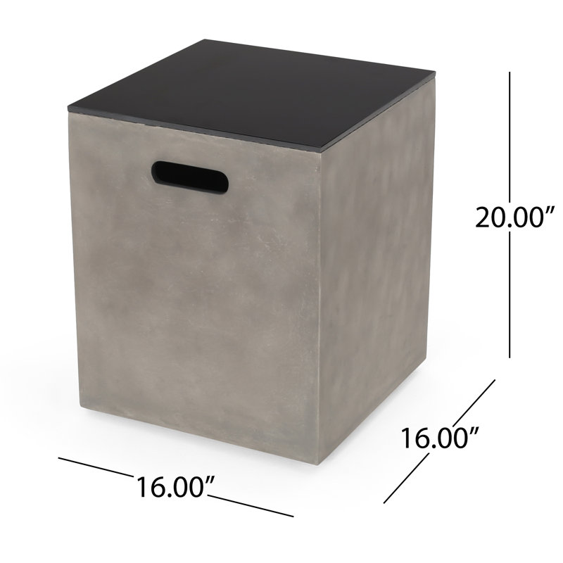 Bilqees Side Table Tank Holder