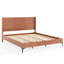 Lit plateforme Gario Mid-Century avec structure en bambou et coins arrondis-126137670-126137666