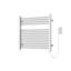 Denby Wall Mount Electric Towel Warmer-61696068-61696069