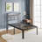 Abdalmalak 18" High Platform Bed Frame with USB & Type C Charging Station, No Box Spring, No Squeak-1239652374