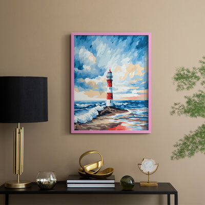NAUTICAL Series Dxxxi, reproduction encadrée - bois massif