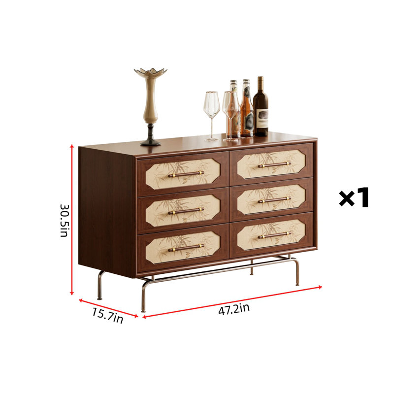 Commode d'appoint American Retro