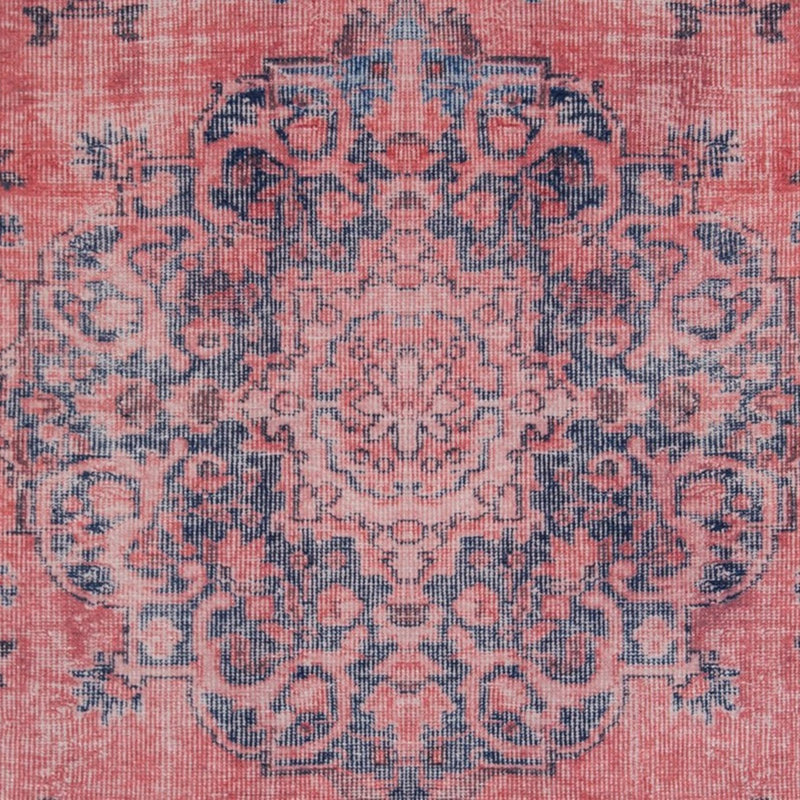 Premium Machine Washable Carpet, 4.6 x 6.2 Feet, 100% Polyester, 1850 g/m² | Pile Height: 0.2 Inches | Eco-Friendly Recycled Poly Cotton Underside | Perfect for Living Room, Bedroom, and High-Traffic Areas