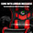 Czlolo Gaming Chair, Ergonomic Office Desk Chair, With Footrest And Lumbar Support Massager, High Backrest Reclining Adjustable Game Chair-1101270958
