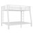 Metal Bunk Bed For Teens And Adults, Space Saving Design