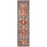 Wool Area Rug in Red