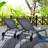 Dessaure Outdoor Metal Chaise Lounge