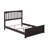 Brunelle Solid Wood Foundation Bed with Matching Footboard-2002652713-2002652714