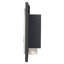 Metro Lane 114.5cm W Black Electric Fireplace