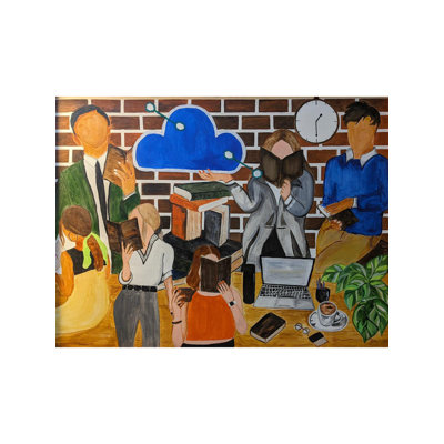Lesson Of Life | Acrylic On Canvas | By Rajeswari Swaminathan