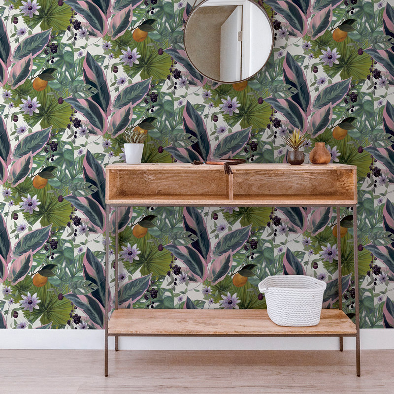 Etta Wallpaper, White