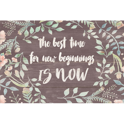 New Beginnings - Wrapped Canvas Art Prints
