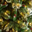 Arbre de Noël pin vert givré 10 'avec 850 lumières DEL H 10'-20202540