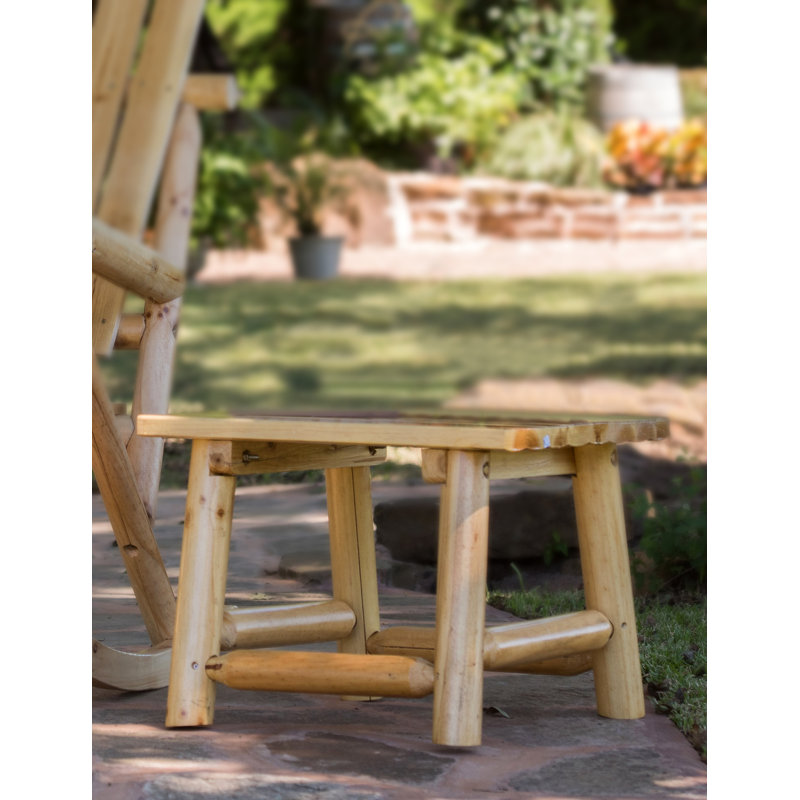 Table d'appoint en bois massif Alaniz