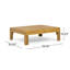 X-BACK - 2 SEATER SECTIONAL LOVESEAT WITH COFFEE TABLE-1174781177