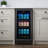 EdgeStar 3.3 Cubic Feet Convertible Mini Fridge