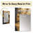 Gold Black Timeless Turn IV - Abstract Spirals Wall Mirror, Gold Decorative Mirror, Printed Metal Art-172207083