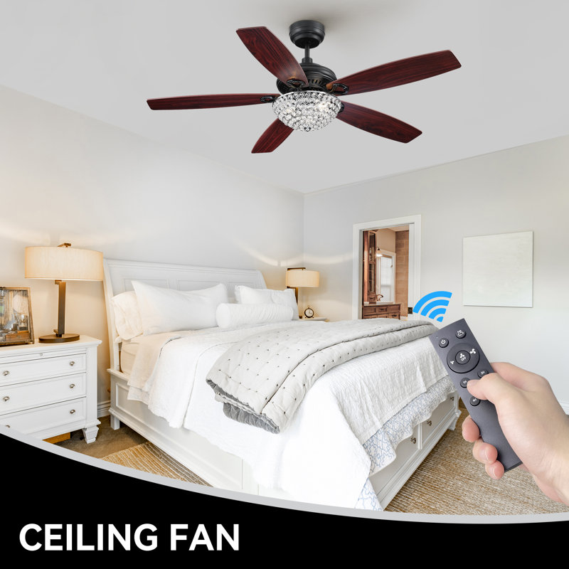 52'' Ceiling Fan with Light Kit