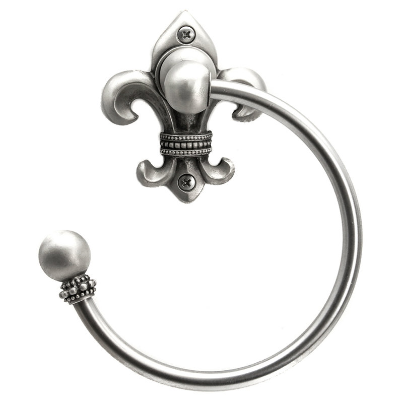 Charlemagne swing towel smooth ring leftin Chalice, Satin