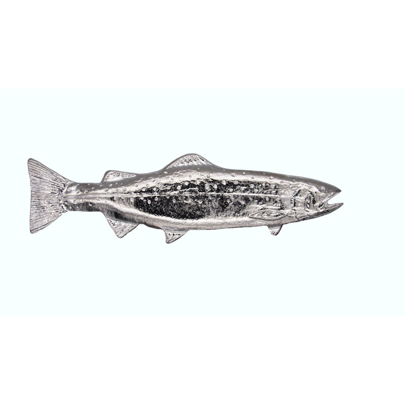 Poignée fantaisie longue 15/16 po Long Trout 2, Nickel