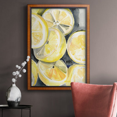 " Lemon Slices I " Painting Print