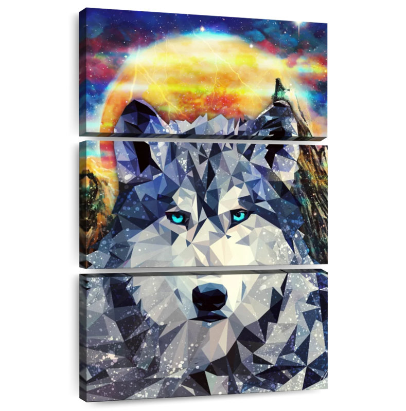 Brampt Okami, 74" H x 48" W