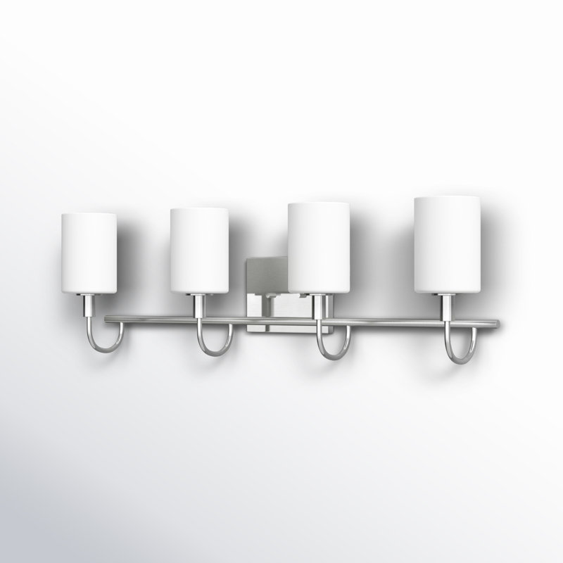 Rowley 4 - Light Dimmable Vanity Light, Brushed Nickel