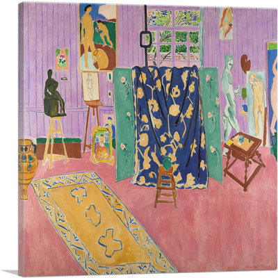 " The Pink Studio 1911 " by Henri Matisse Painting Print