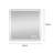 36*36In LED Bathroom  Anti-Explosion Glass Mirror, Rust-Resistant, Anti-Fog Features, Tri-Color Changing, Ideal For All Bathroom Decors-730539383-730539387