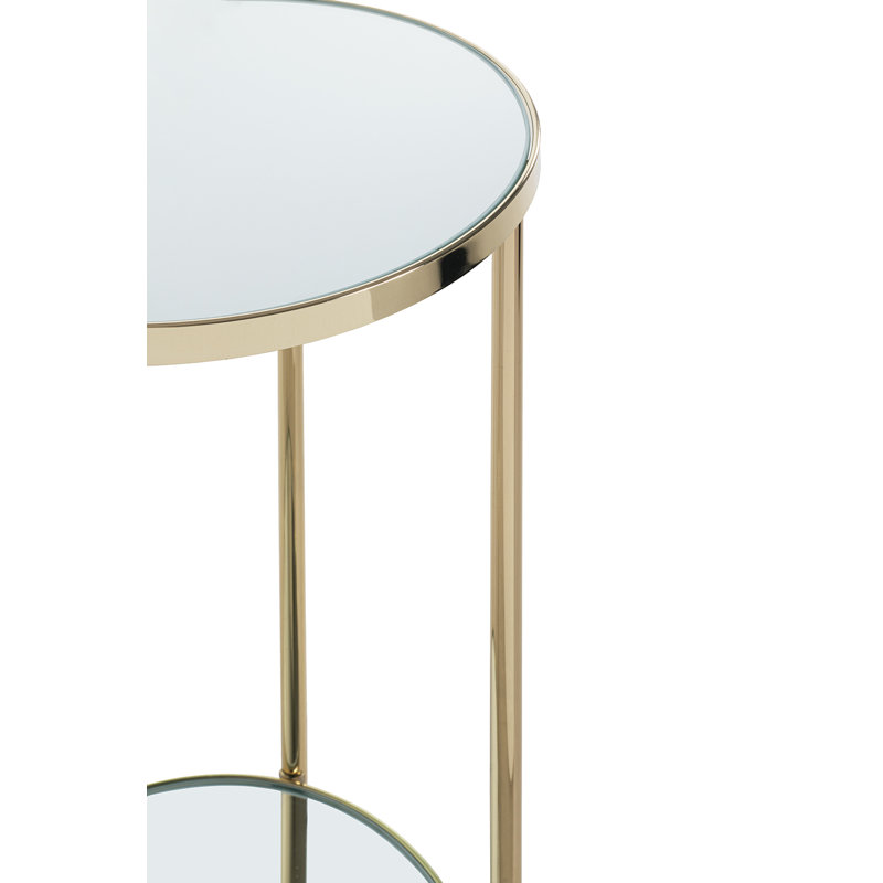 Zoticus Plant Stand, Brass -plated