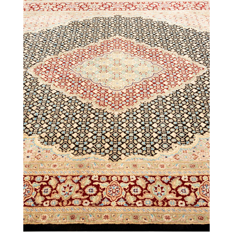 Classic One-of-a-Kind 6' 0" x 9' 4" Hand Knotted Area Rug