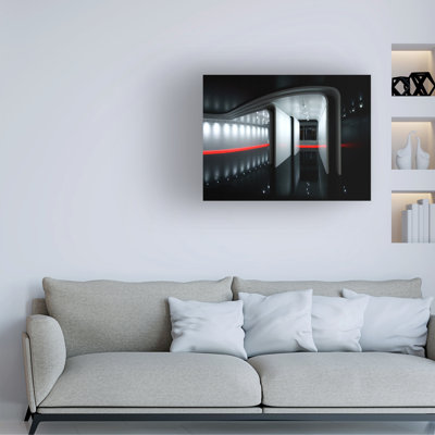 Art mural sur toile tendue - Matej Rumansky «Rumansky Art Center Ii», décoration murale pour le salon, la chambre à coucher ou le bureau - 35 x 47