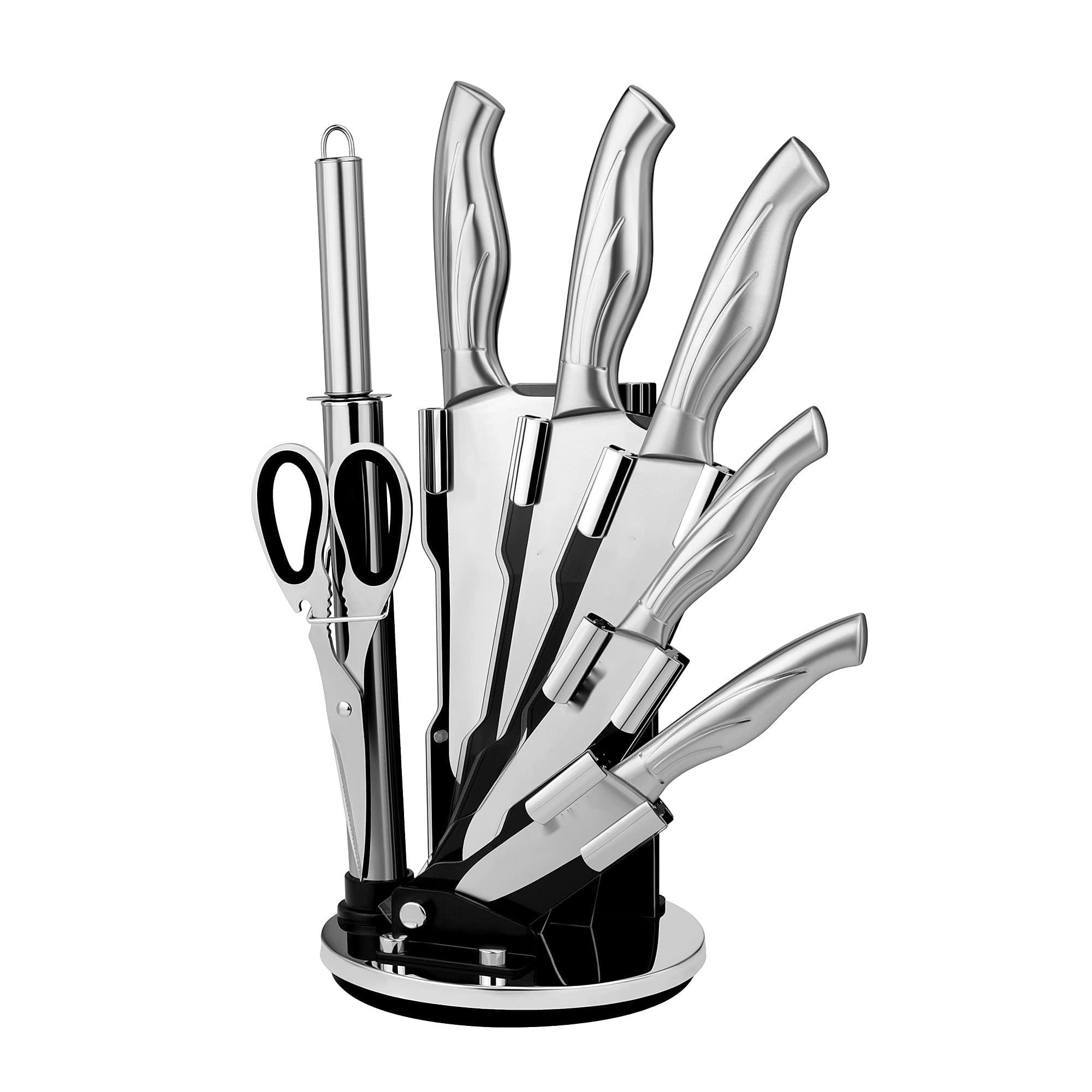 Fish Hunter 16 Piece Stainless Steel Knife Block Set