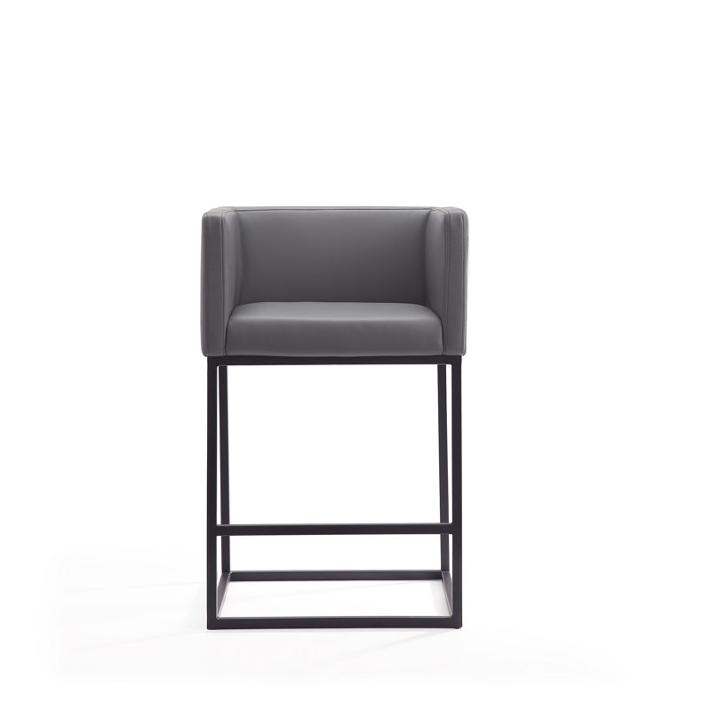  Bar & Counter Stool, Gray, Counter Stool (25" Seat Height)