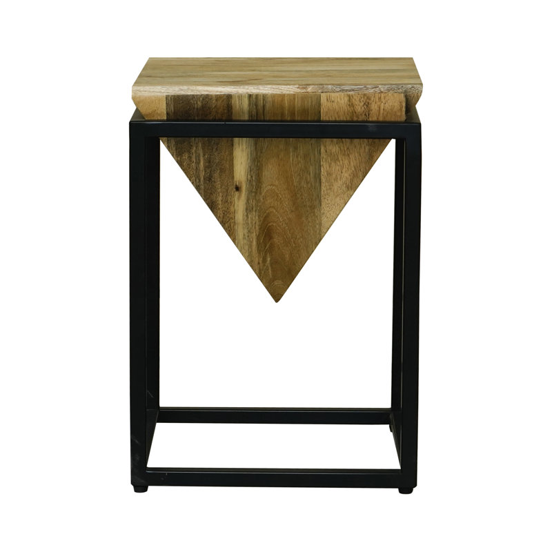 Ravi Pedestal End Table
