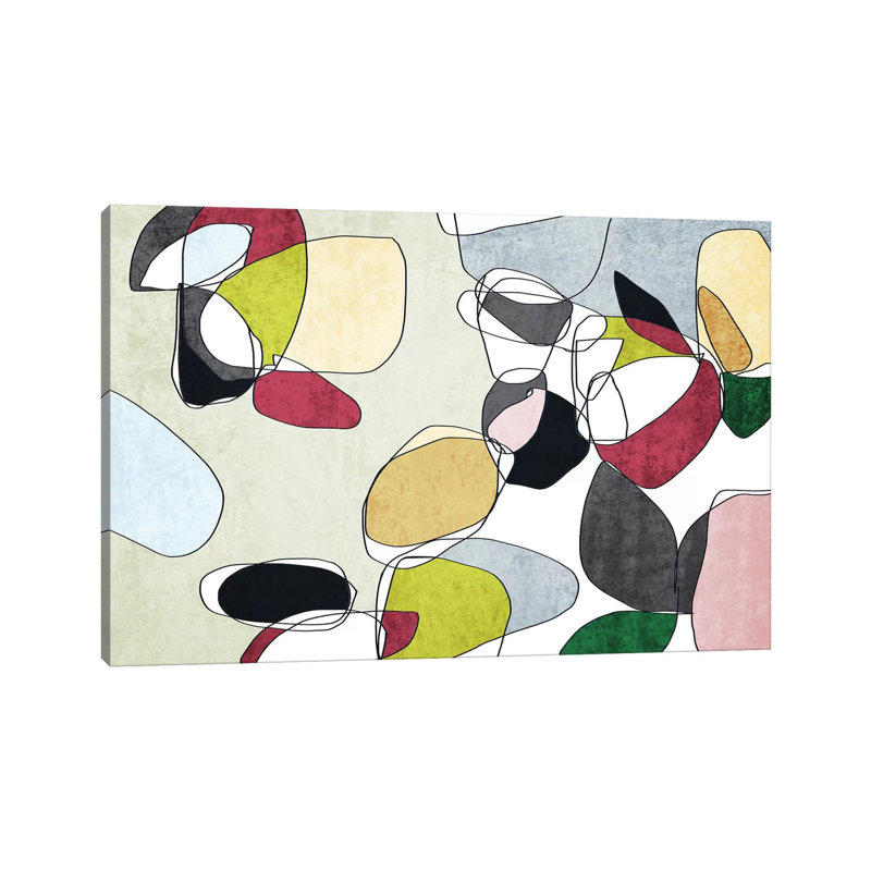 Abstract Bloom IV by Irena Orlov - Wrapped Canvas Gallery-Wrapped Canvas Giclée, 20.32 cm H x 30.48 cm W