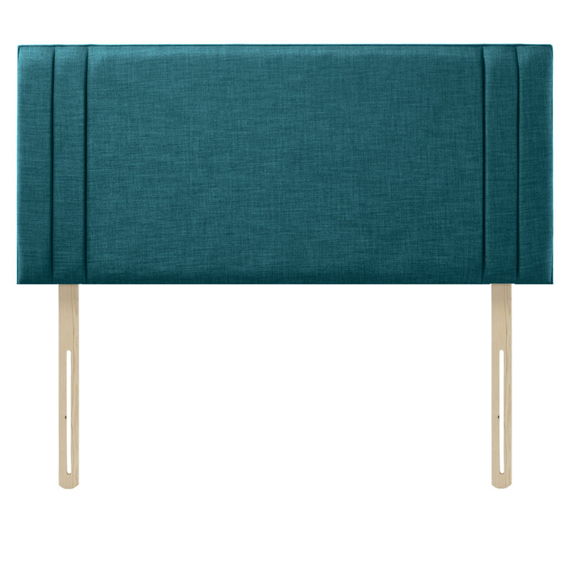 Eriah Upholstered Headboard, Super King (6'), Teal