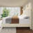 Queen Platform Bed Frame, Upholstered Bed Frame with Headboard and Footboard, Queen Size Bed Frame with Strong Wooden Slats Support, No Box Spring Required Queen Bed Frame, Beige-1931794271-1931794274