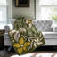 Enchanted Woodland Kaleidoscope - couverture sherpa de qualité supérieure 1 pièce - reproduction d'art luxueuse-96939237